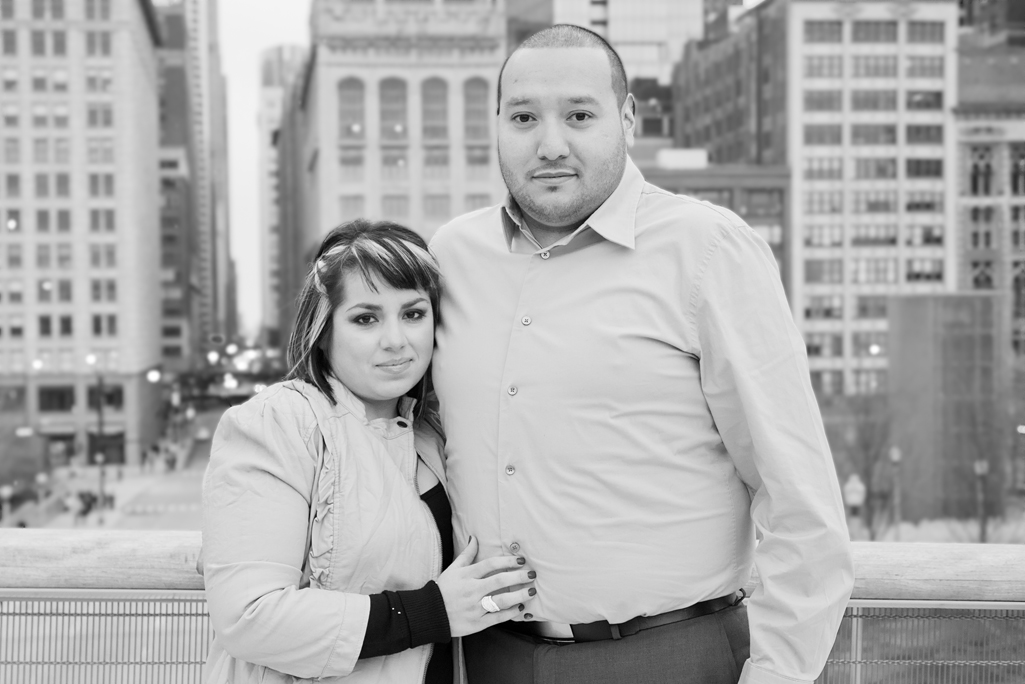 Grant Park Engagement Photography