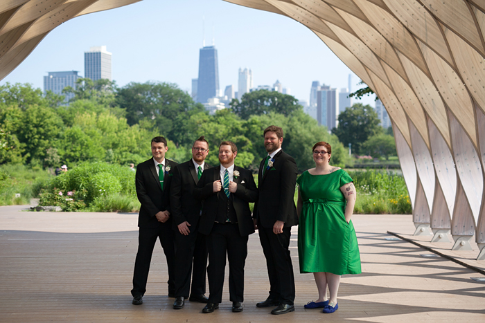 Lincoln Park Zoo Hive Wedding Photos