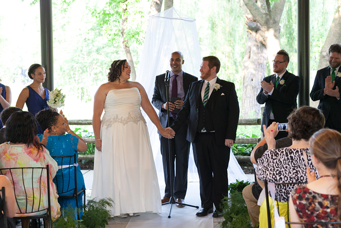 Wedding Ceremony at the Lincoln Park Zoo