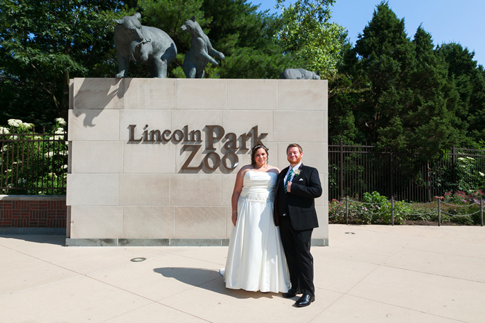 Lincoln Park Zoo Wedding Photos