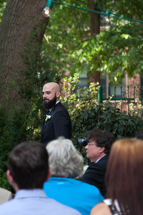 Kelsey & Dale's Chicago Firehouse Wedding Outdoors