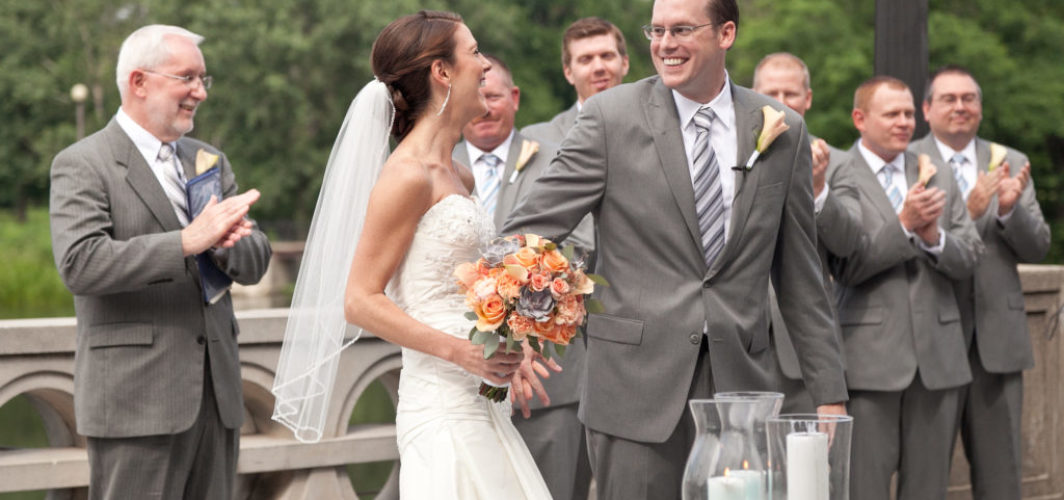 Wedding at the Humboldt Park Boathouse