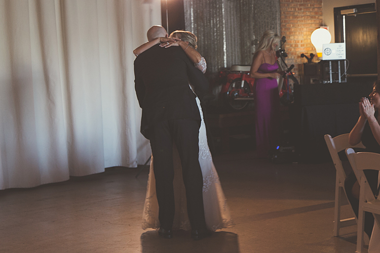 Warehouse 109 Wedding Reception First Dance Photo