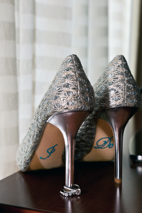 Chicago Bedazzled Wedding Shoes