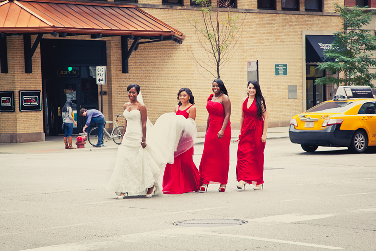 Chicago Loop Wedding Party