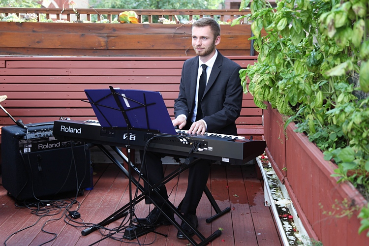 Wedding Piano Player at Home Run Inn