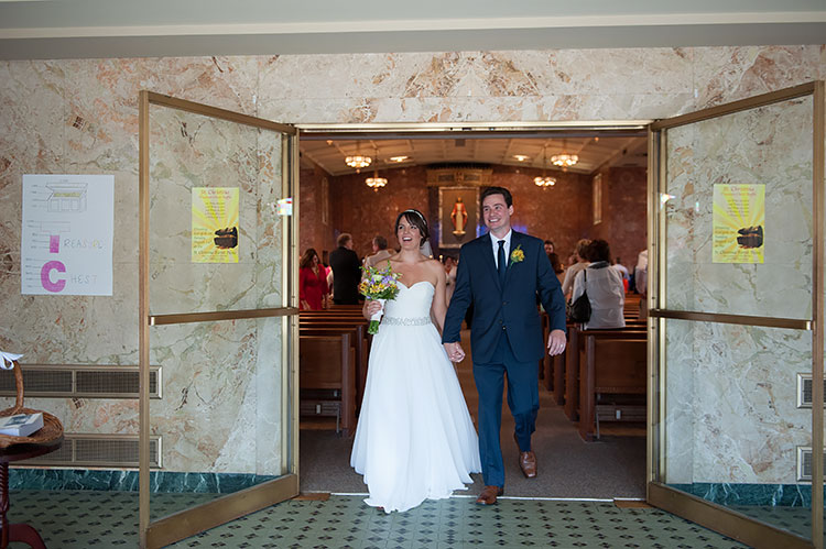 St. Christina's church Chicago wedding