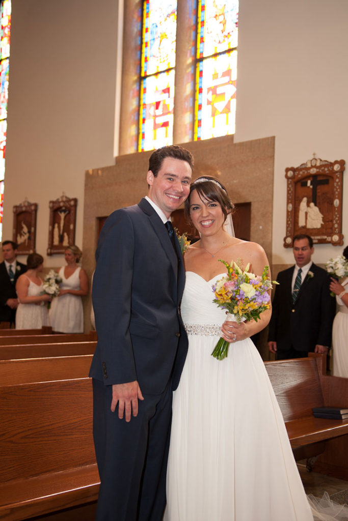 St. Christina's church chicago wedding ceremony