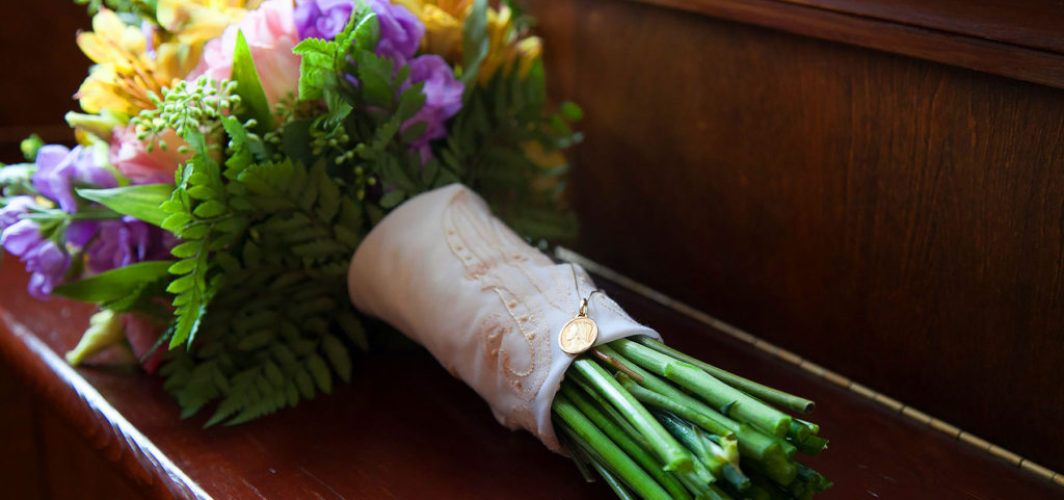 Chicago Catholic Wedding Bouquet