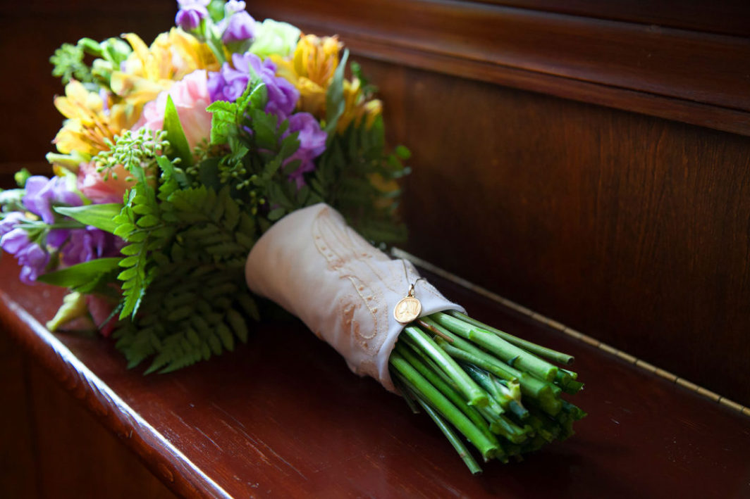 Chicago Catholic Wedding Bouquet