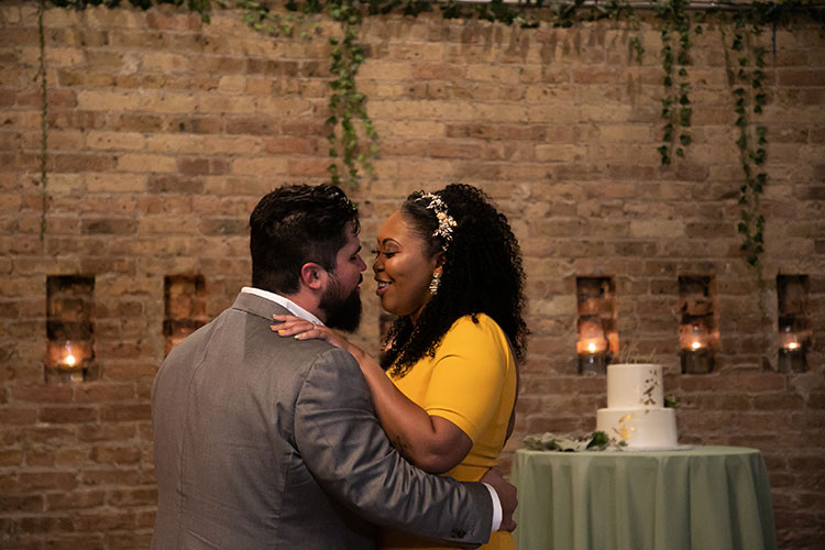 Bride and Groom First Dance